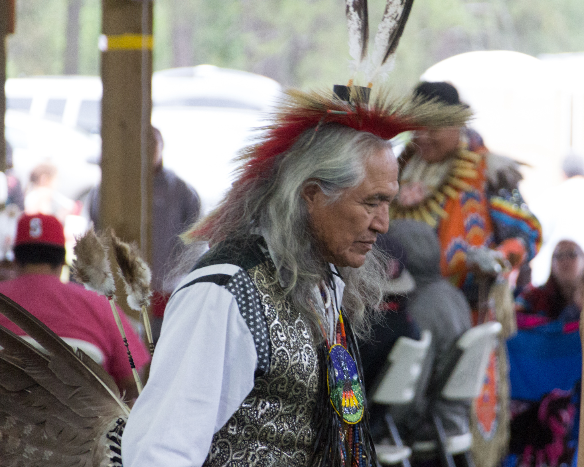 Native elder dancer.