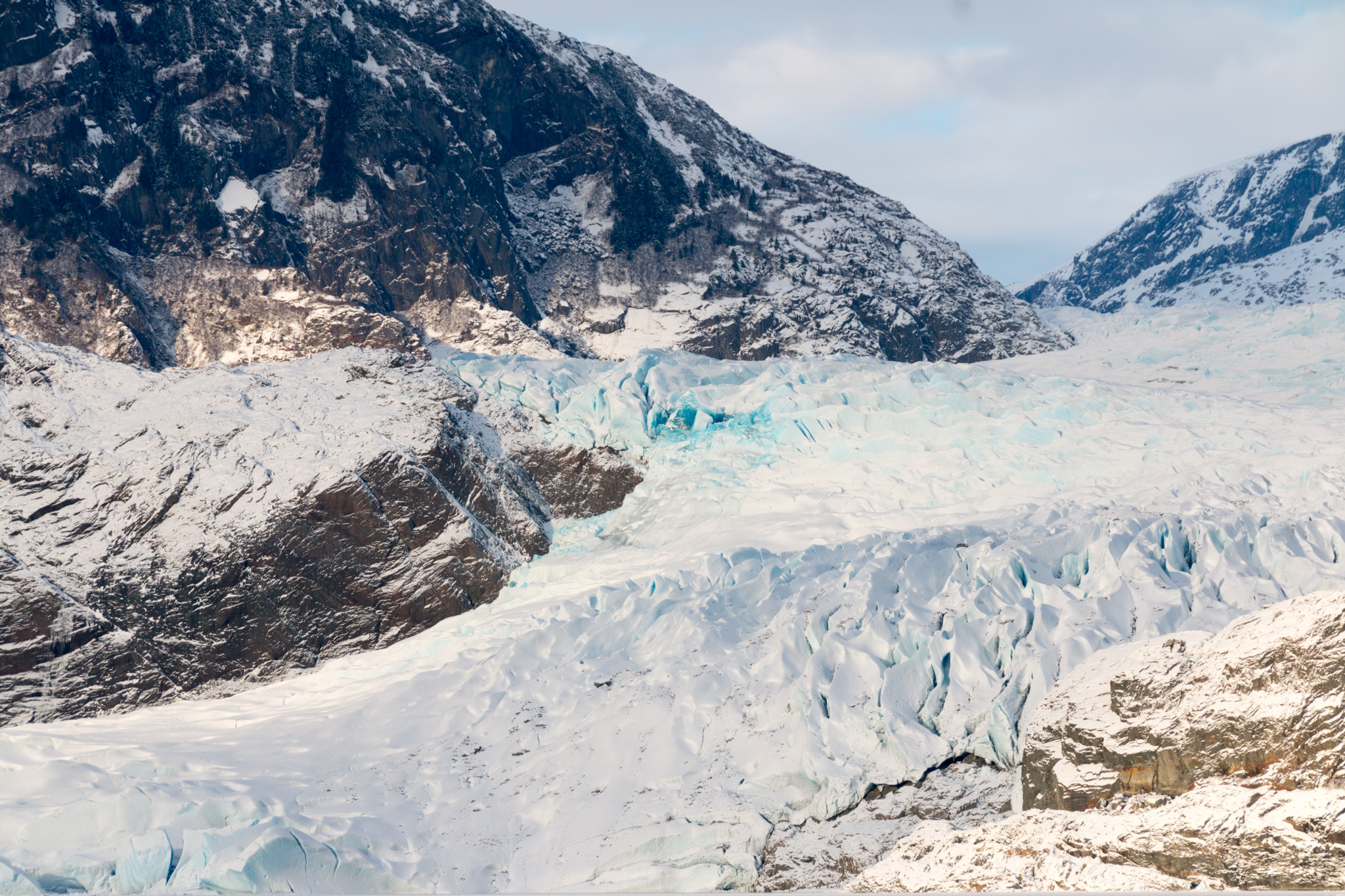 Mendenhall Glacier in Alaska